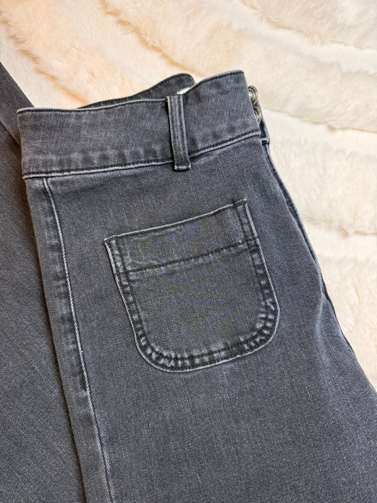 Jeans flare ELLA gris