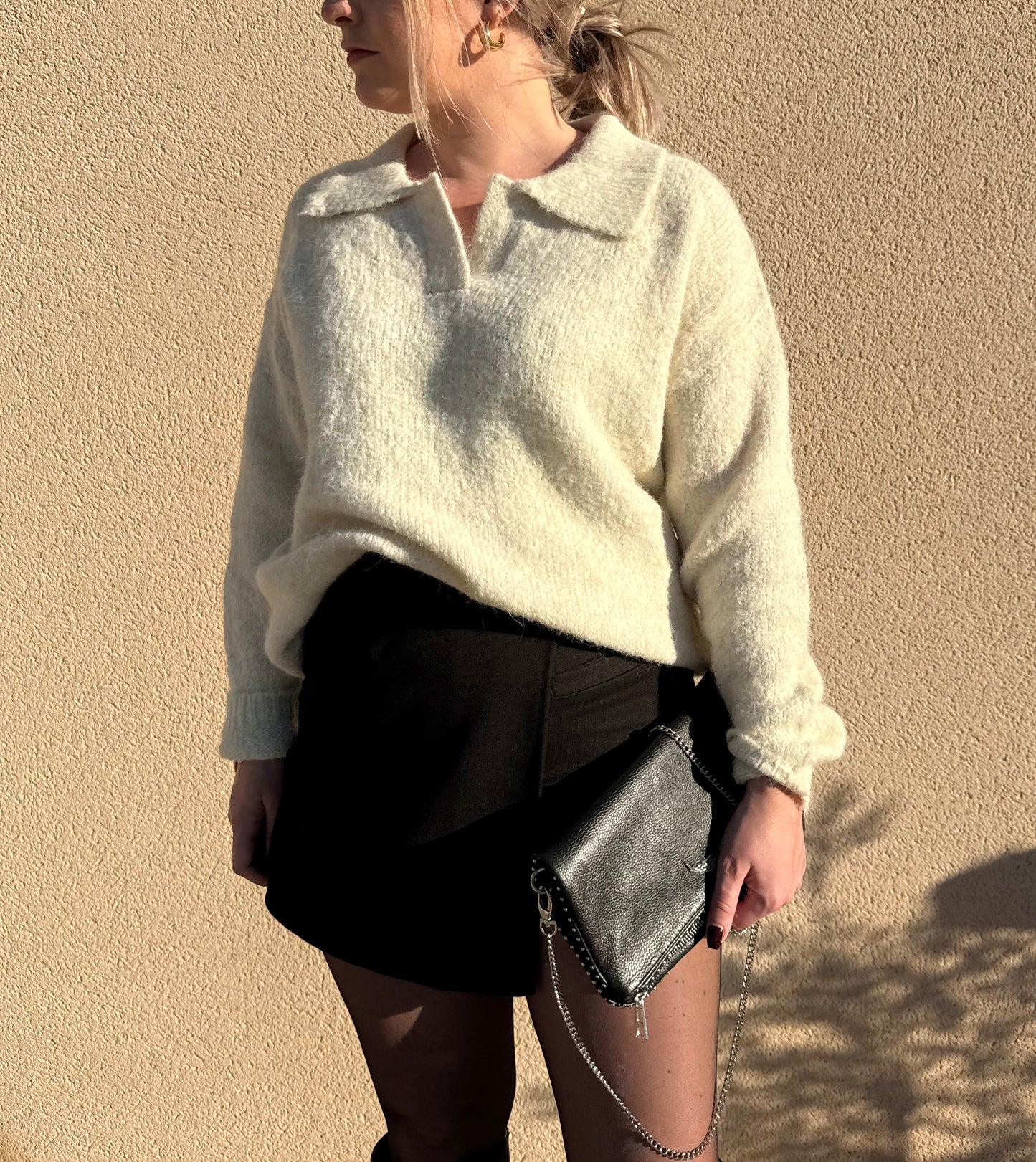 Pull MIA écru