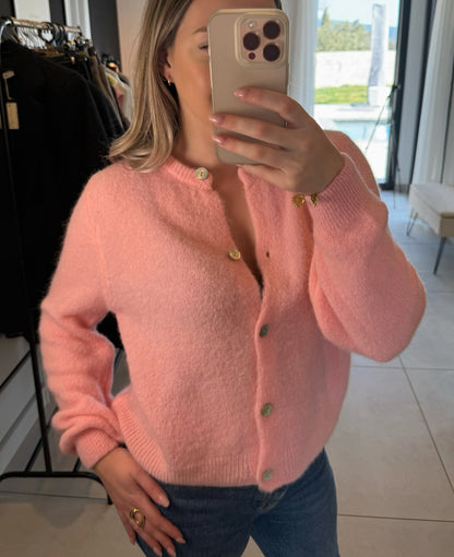 Gilet MELINA rose