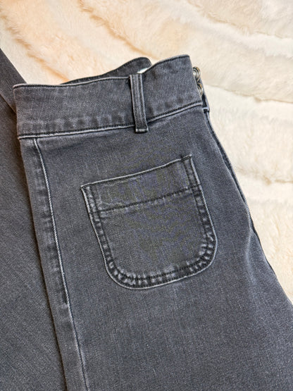 Jeans flare ELLA gris