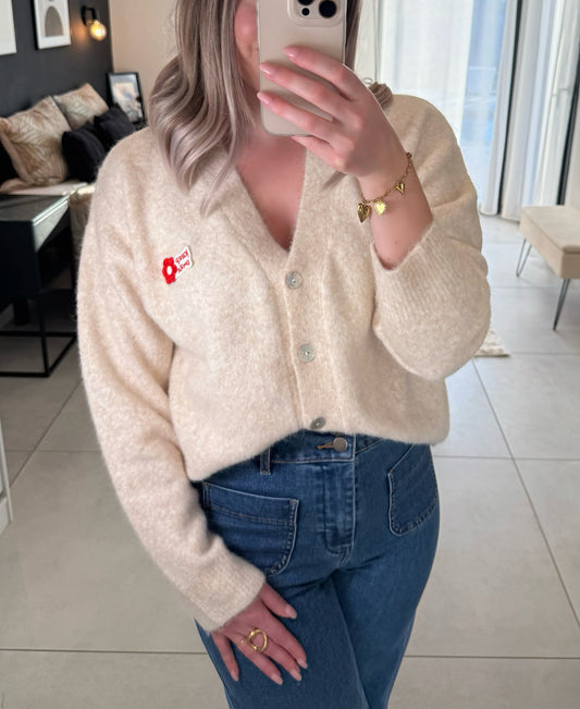 Gilet ELODIE beige