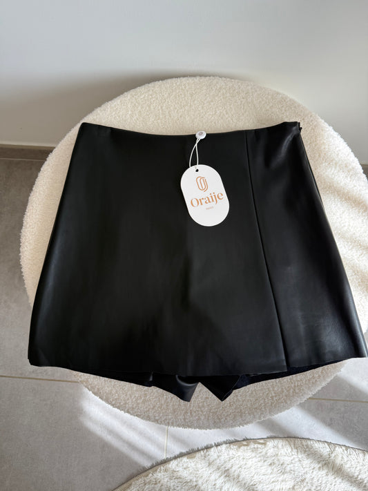 Jupe-short similicuir LISA