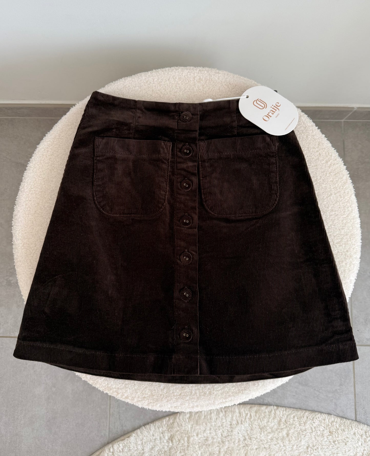 Jupe velours côtelé COLETTE