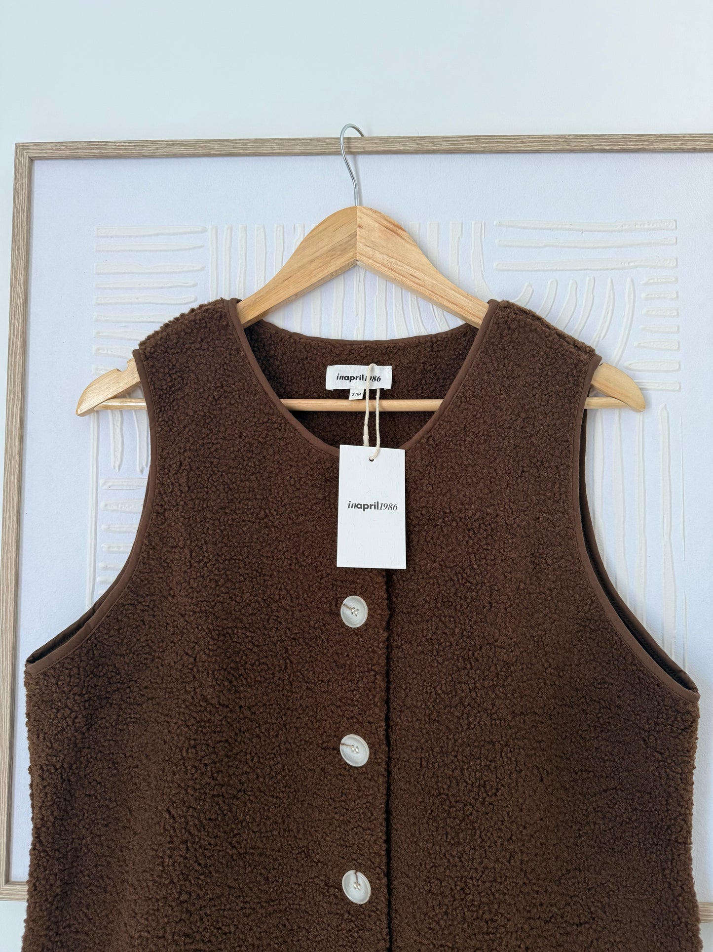 Veste TEDDY chocolat