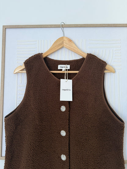 Veste TEDDY chocolat