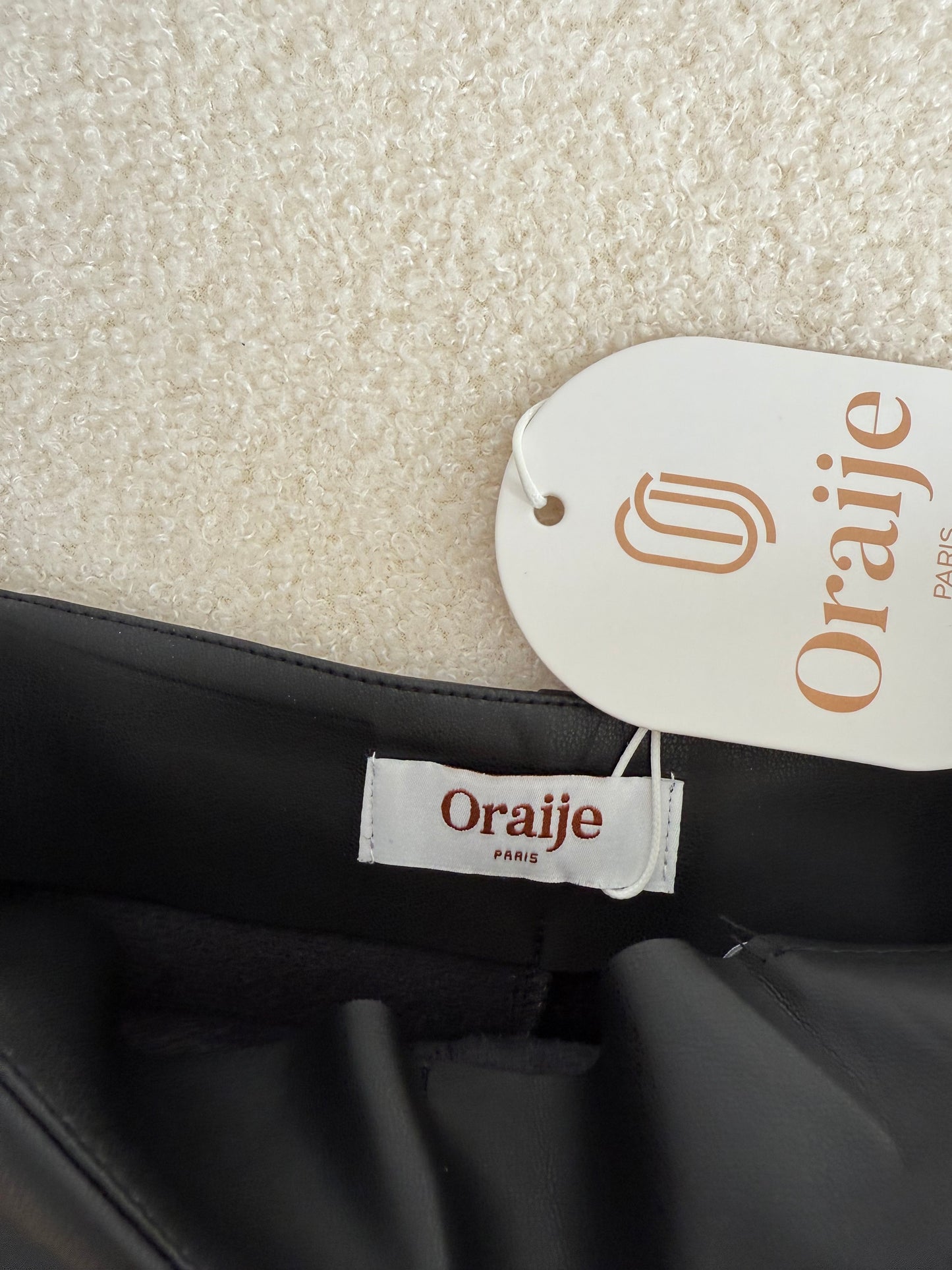 Jupe-short similicuir LISA