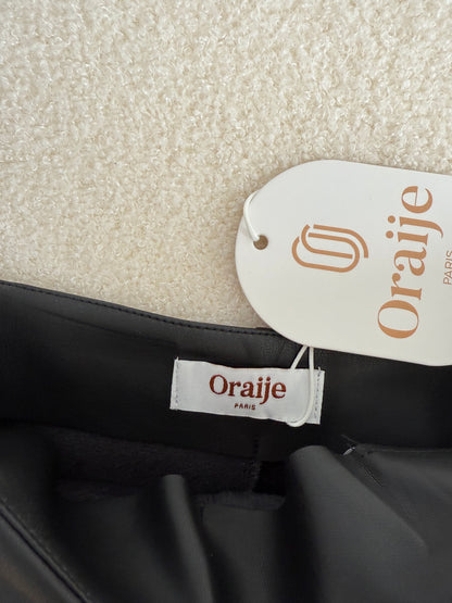 Jupe-short similicuir LISA