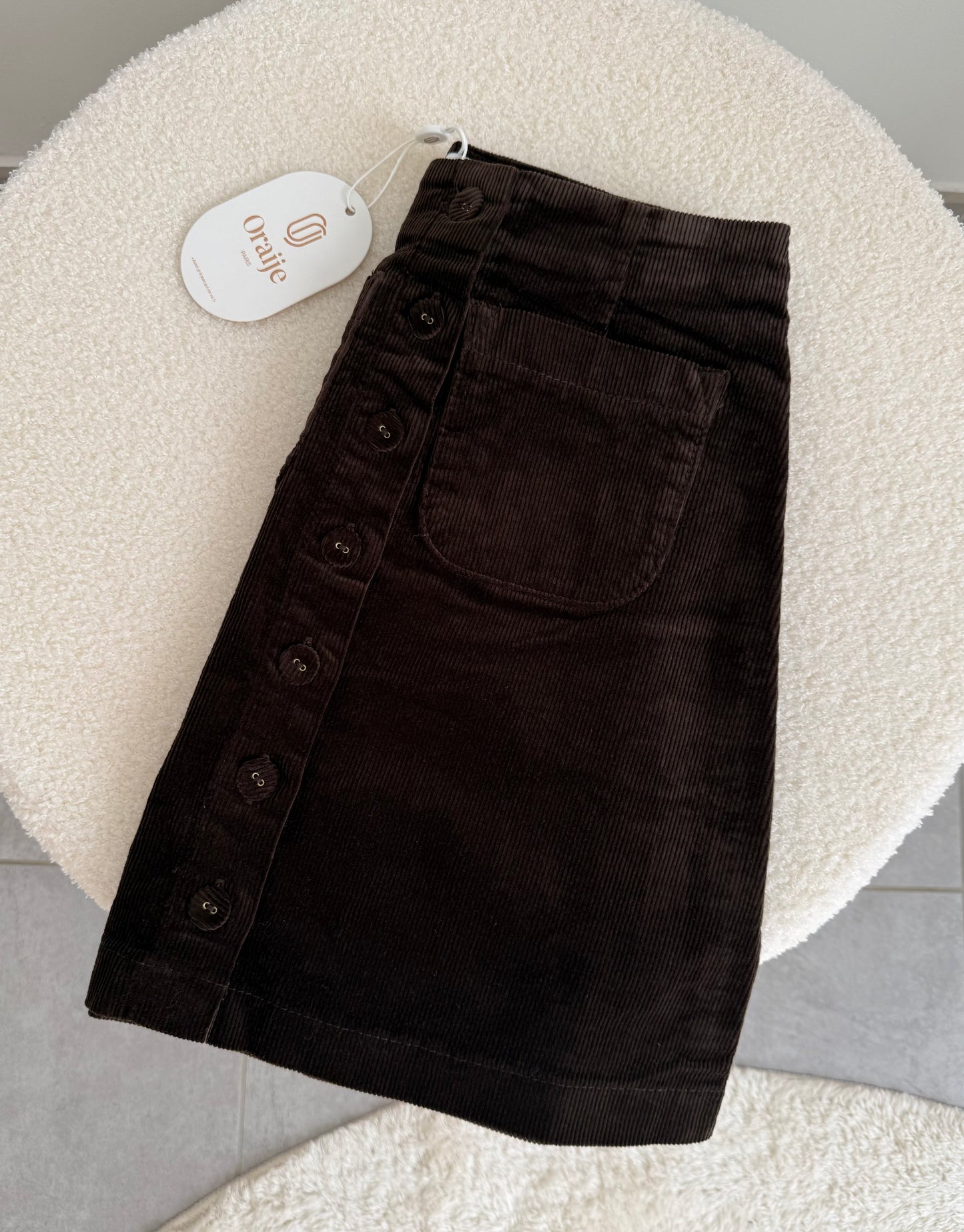 Jupe velours côtelé COLETTE