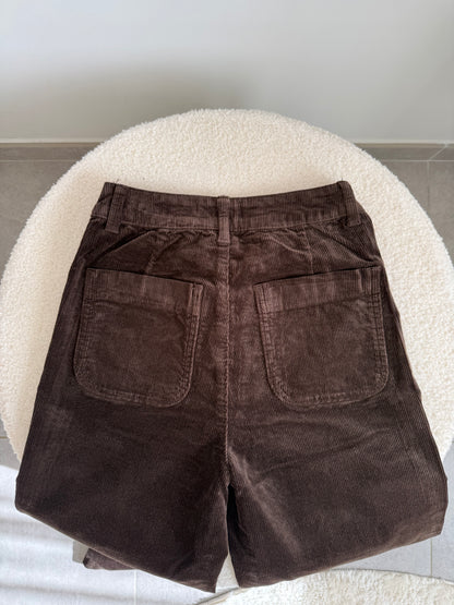 Pantalon VALENTINA velours côtelé